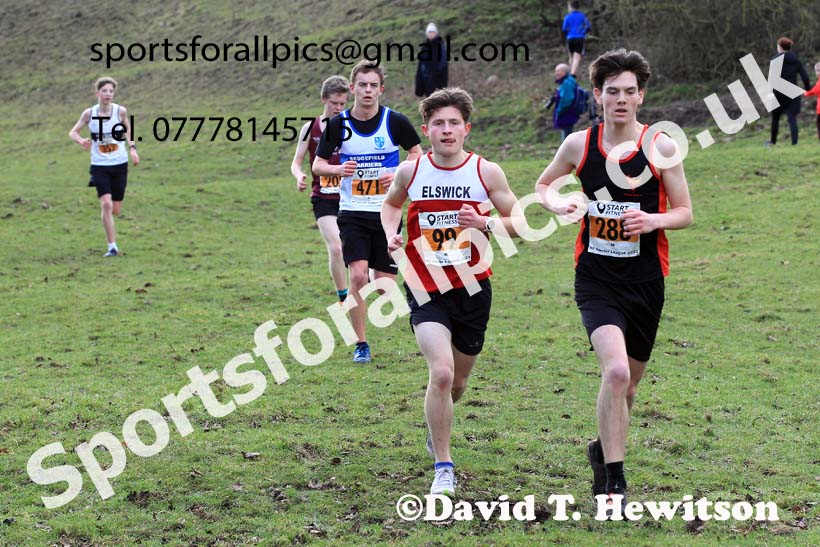 Mens under-17s 2023 NEHL, Thornley Farm, Peterlee, County Durham. Photo: David T. Hewitson/Sports for All Pics